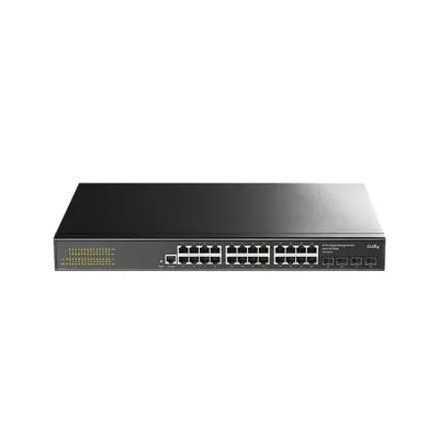 image of CUDY GS2024S2 24-GbE 4-SFP L2 Managed Gigabit Switch with Spec and Price in BDT