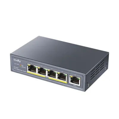 Cudy GS1005P 5-Port Gigabit PoE+ Switch image of Cudy GS1005P 5-Port Gigabit PoE+ Switch with Spec and Price in BDT