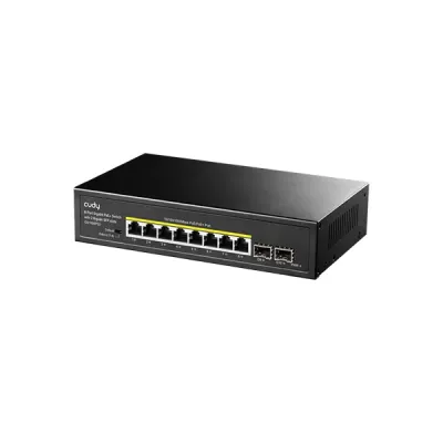 image of Cudy 8-Port Gigabit PoE+ Switch with 2 Gigabit SFP Slots with Spec and Price in BDT