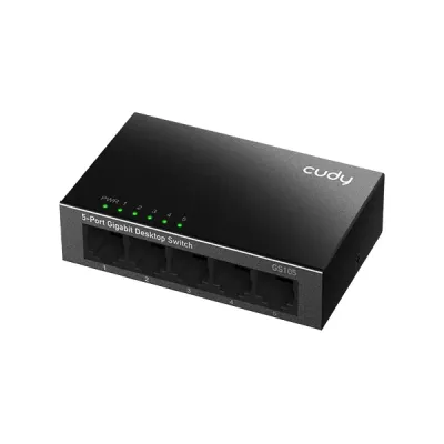 Cudy GS105 5-Port Gigabit Unmanaged Switch image of Cudy GS105 5-Port Gigabit Unmanaged Switch with Spec and Price in BDT