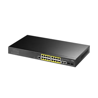 image of Cudy 16-GbE PoE L2 Managed Switch with 2-GbE and 2-SFP with Spec and Price in BDT