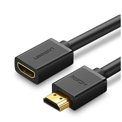 image of UGREEN HD107 (10145) HDMI Male to Female Cable - 3M with Spec and Price in BDT