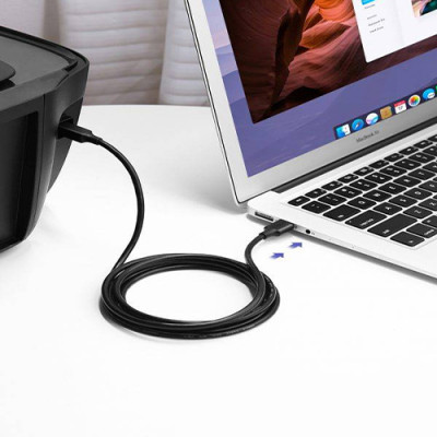 image of UGREEN US135 (10352) USB 2.0 AM to BM Print Cable 5M with Spec and Price in BDT