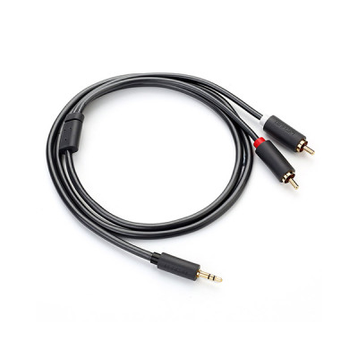 image of UGREEN AV102 (10510) 3.5mm to 2x RCA  Audio Cable - 2M with Spec and Price in BDT