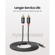 UGREEN AV116 (10591) 3.5mm to 2x RCA Cable - 5M