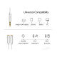 UGREEN AV141 (10789) 3.5mm to 2x3.5mm Audio Cable - White