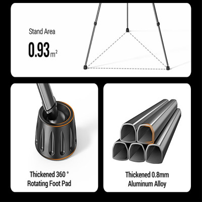 image of UGREEN LP661 (15187) Professional Tripod for Phone & Camera with Spec and Price in BDT