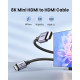 Ugreen HD163 (15515) 8K Mini HDMI to HDMI Cable - 2M