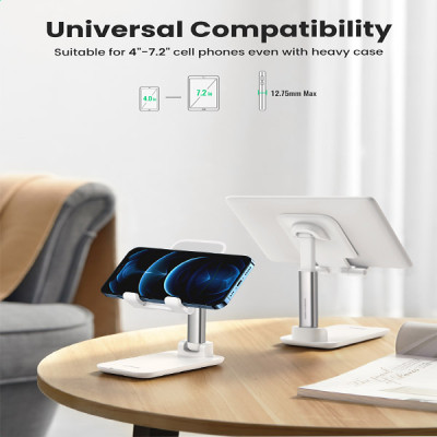 image of UGREEN LP373 (20434) Foldable Phone Stand - White with Spec and Price in BDT