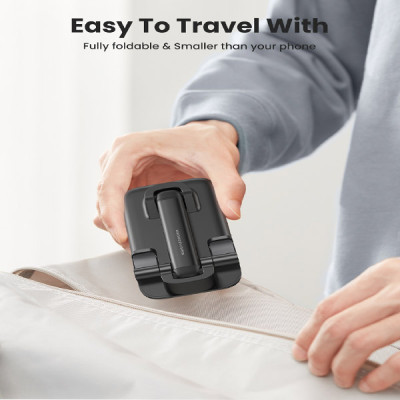 image of UGREEN LP373 (20435) Foldable Phone Stand - Black with Spec and Price in BDT