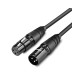 UGREEN AV130 (20712) Cannon XLR Male to Female Extension Cable - 5M