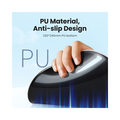 image of UGREEN LP668 (25245) Ergonomic Mouse Pad - Black with Spec and Price in BDT