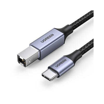 image of UGREEN US370 (35004) USB-C to USB-B Cable - 5M with Spec and Price in BDT