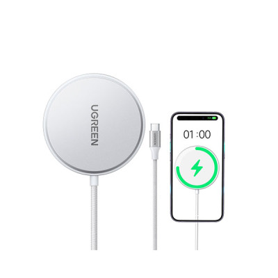 image of Ugreen W703 (35565) Magnetic Wireless Charger with Spec and Price in BDT