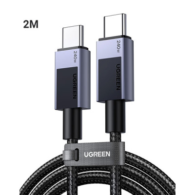 image of Ugreen L513 (45068) USB-C to USB-C Fast Charging Cable - 2M with Spec and Price in BDT