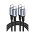 UGREEN US316 (70429) USB-C Cable Aluminum Case with Braided - 2M