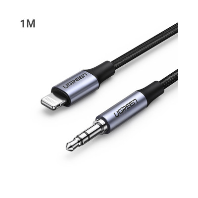 image of Ugreen US315 (70509) Lightning to 3.5mm Aux Cable - 1M with Spec and Price in BDT
