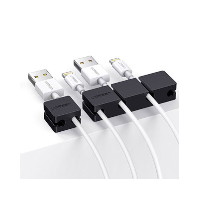 image of UGREEN LP208 (70585) Cable Holder Clips - Black with Spec and Price in BDT