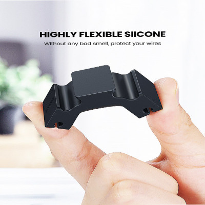 image of UGREEN LP208 (70585) Cable Holder Clips - Black with Spec and Price in BDT