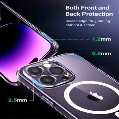 image of UGREEN LP644 (90937) Magnetic Protective Case for iPhone 14 Pro Max with Spec and Price in BDT