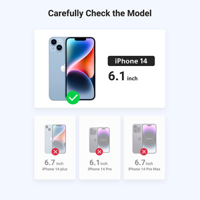 UGREEN LP617 (90938) Classy Clear Enhanced Protective Case for iPhone 14 image of UGREEN LP617 (90938) Classy Clear Enhanced Protective Case for iPhone 14 with Spec and Price in BDT