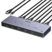 UGREEN AK701 (55397) 4 In 1 Out HDMI KVM Switch
