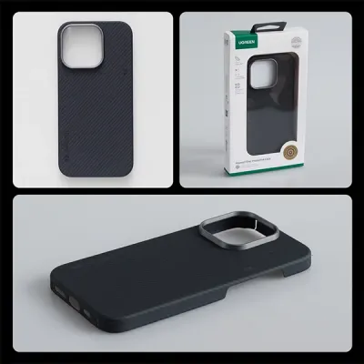 image of UGREEN CA121 (55331) Aramid Fiber Protective Case for iPhone 16 Pro with Spec and Price in BDT