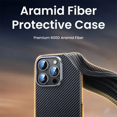 image of UGREEN CA121 (55331) Aramid Fiber Protective Case for iPhone 16 Pro with Spec and Price in BDT
