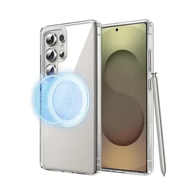 image of UGREEN CA184 (65344) Clear Magnetic Protective Case for Samsung S25 Ultra with Spec and Price in BDT