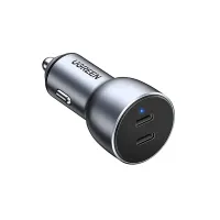 UGREEN CD213 (70594) 50W Dual USB-C PD Fast Car Charger