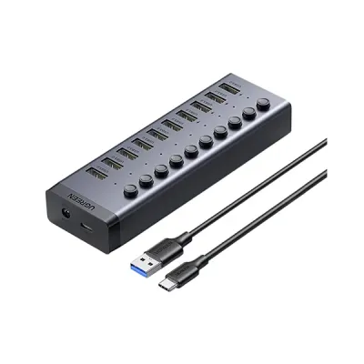 image of UGREEN CM482 (30779) 10-Port USB 3.0 Hub with Spec and Price in BDT