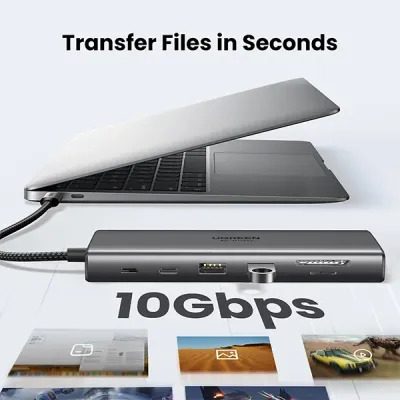 image of UGREEN CM639 (45520) 11-in-1 USB-C Docking Station with Spec and Price in BDT