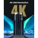 UGREEN HD119 (30999) 4K HDMI Male to Male Braided Cable - 1M