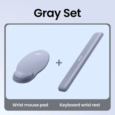 image of UGREEN LP669 (25247) Ergonomic Keyboard Wrist Rest - Gray with Spec and Price in BDT