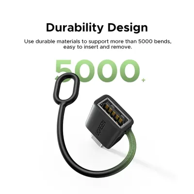 image of UGREEN LS502 (65332) USB-A Male to USB-C Female Adapter - 2 Pcs with Spec and Price in BDT