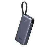 UGREEN PB536 (55988B) 20000mAh 45W Power Bank with Built-in Cable 