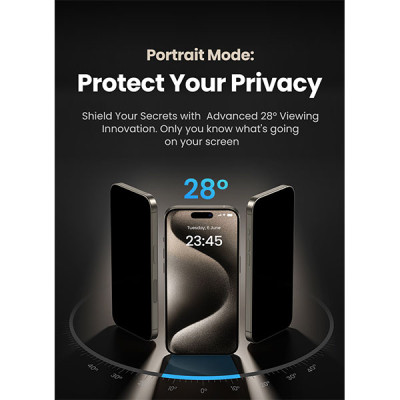 image of UGREEN SP408 (25620) Screen Protective Case for iPhone 15 Plus with Spec and Price in BDT