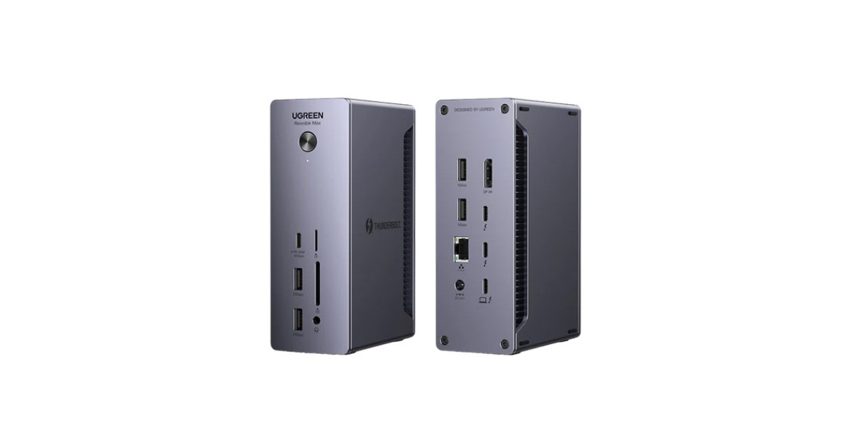 分配器・切替器 UGREEN Revodok Max 213 13-in-1 Thunderbo UGREEN Revodok Max 213 Thunderbolt 4 13-in-1 Docking Station