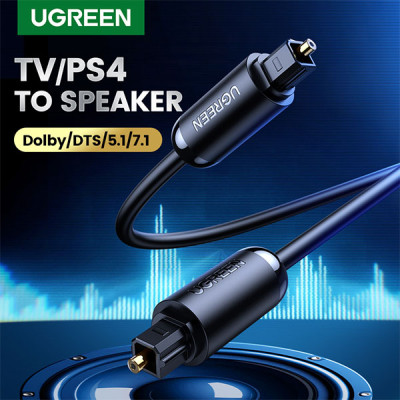 image of UGREEN AV122 (70893) Toslink Optical Audio Cable - 3M with Spec and Price in BDT