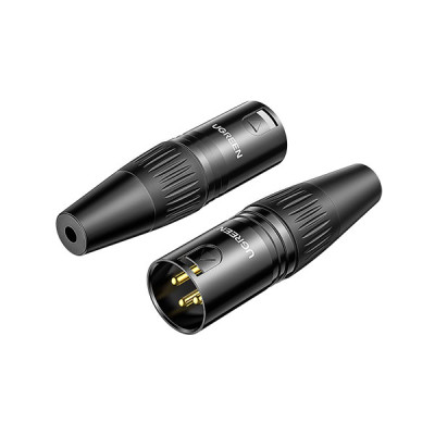 image of UGREEN AV162 (80439) Cannon Male Connector with Spec and Price in BDT
