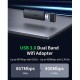 UGREEN CM492 (50340) AC1300 Dual Band Wireless USB Adapter