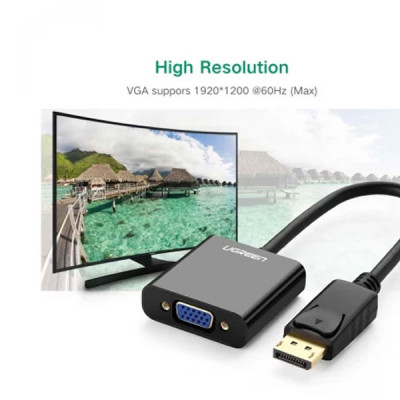 image of UGREEN DP109 (20415) DP Male to VGA Female Converter with Spec and Price in BDT