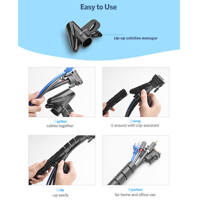 image of UGREEN LP121 (30819) Cable Organizer - 3M with Spec and Price in BDT