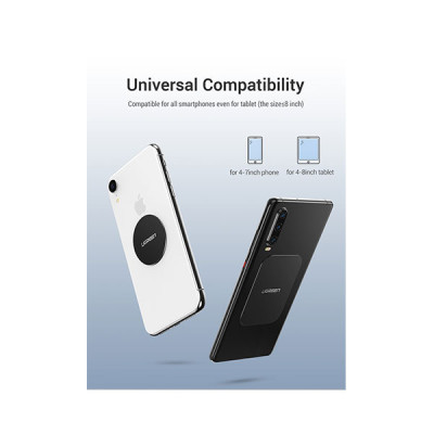 image of UGREEN LP123 (60410) Metal Plate Magnetic Phone Stand with Spec and Price in BDT
