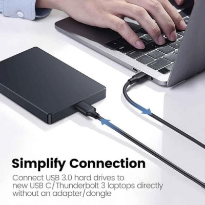 image of UGREEN US132 (20103) USB-C to Micro B Cable 1M with Spec and Price in BDT