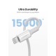 UGREEN US171 (60749) Male USB-C to Lightning Cable - 2M