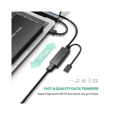 image of UGREEN US175 (20827) USB 3.0 Extension Cable - 10M with Spec and Price in BDT