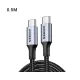 UGREEN US316 (20478) USB-C to USB-C PD Fast Charging Cable - 0.5M