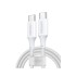 UGREEN US557 (15267) USB-C Silicone Fast Charging Cable - 1M