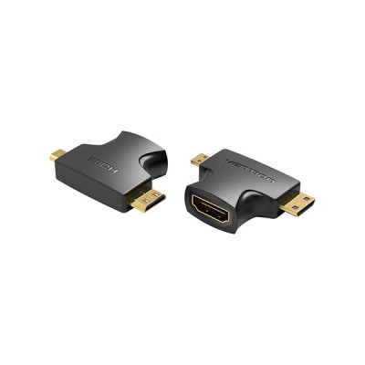 image of VENTION AGFB0 Mini HDMI & Micro HDMI to HDMI Adapter with Spec and Price in BDT